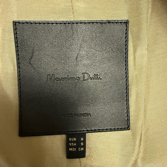 Massimo Dutti Camel Suede Blazer - Picture 7 of 8